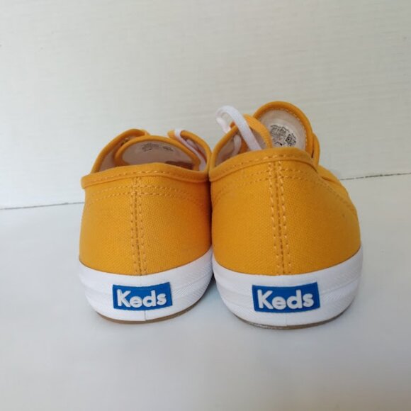 KEDS Women's Champion Core Solid Goldenrod Canvas Sneakers Size 9 - Picture 2 of 12